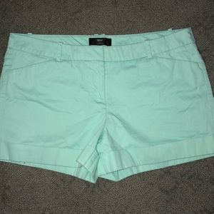 Mint Mossimo stretch shorts